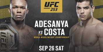 UFC 253: Адесанья vs. Коста: даты, кард, анонс, прогнозы