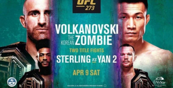 UFC 273: Волкановски vs. Корейский Зомби: даты, кард, анонс, прогнозы