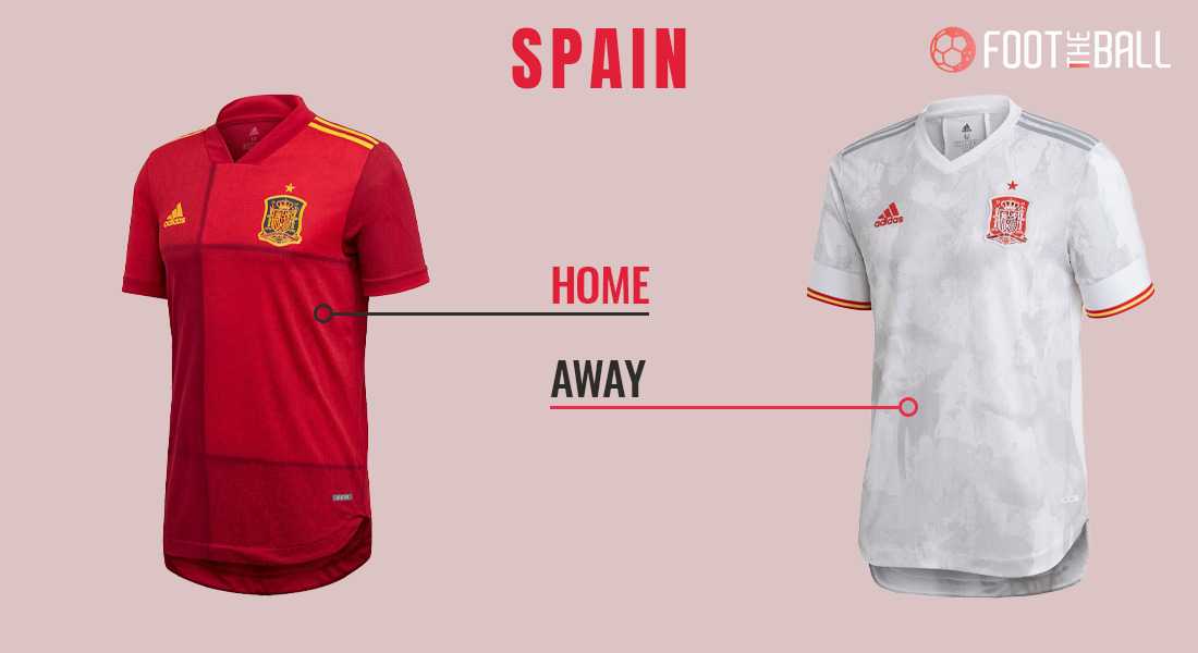 Комплекты формы сборной Испании