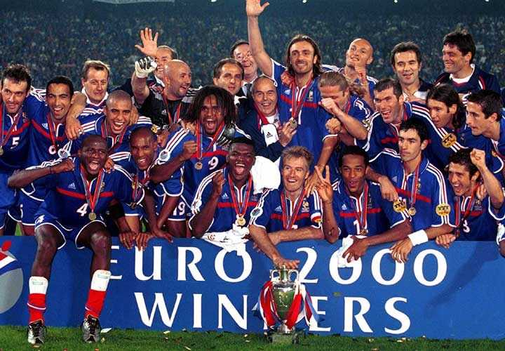 Франция с капитаном Дешамом сделала дубль: ЧМ-98 + Евро-2000